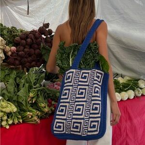 Faithfull the Brand Crochet Tote